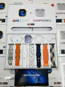 Combo Smartwatch Plus i20 ULTRA + Airpods + Forro + 7 Correas - Tienda Del Rey