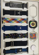 Combo Smartwatch Plus i20 ULTRA + Airpods + Forro + 7 Correas - Tienda Del Rey