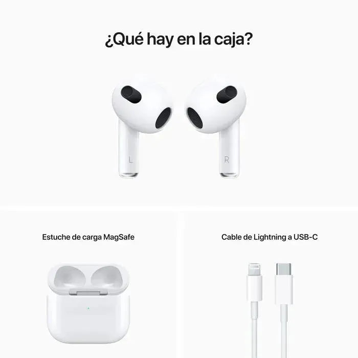 AIRPODS 3ª GENERACIÓN - Tienda Del Rey