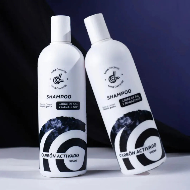 SHAMPOO DE CARBON ACTIVADO X2 /500 ML - Tienda Del Rey