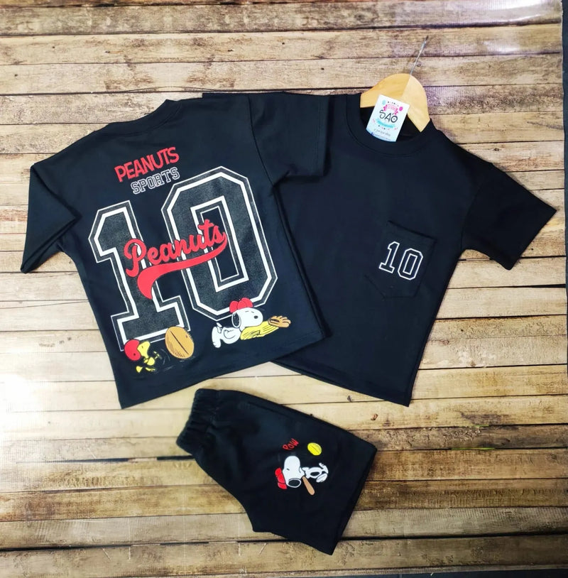 Conjunto Bermuda y camiseta oversize ST1 - Tienda Del Rey